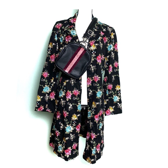 Johnny Was Heavily Floral Embroidered Long Jacket - Picture 4 of 8